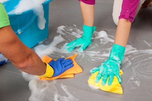 Lambeth Carpet Cleaners providing professional carpet care in a local home