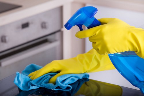Inspection and cleaning process for rugs in Lambeth