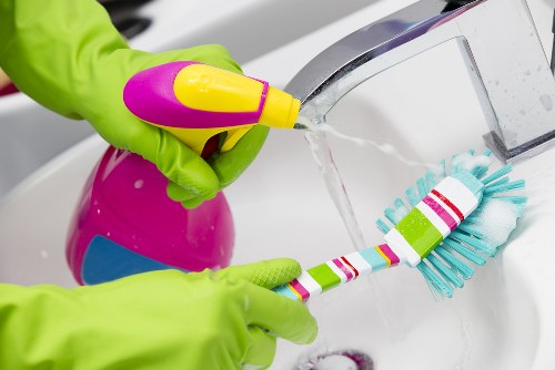 Steam cleaning curtains for a fresh finish