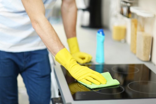 Responsible handling of waste during carpet cleaning work